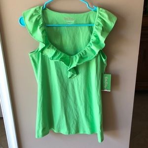 Green Lilly Pulitzer Top